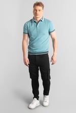 Mens Skinny Fit Cargo Jeans