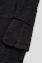 Mens Skinny Fit Cargo Jeans