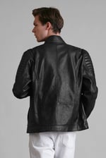 Classic Mens Premium Leather Jacket