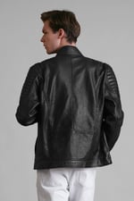 Classic Mens Premium Leather Jacket