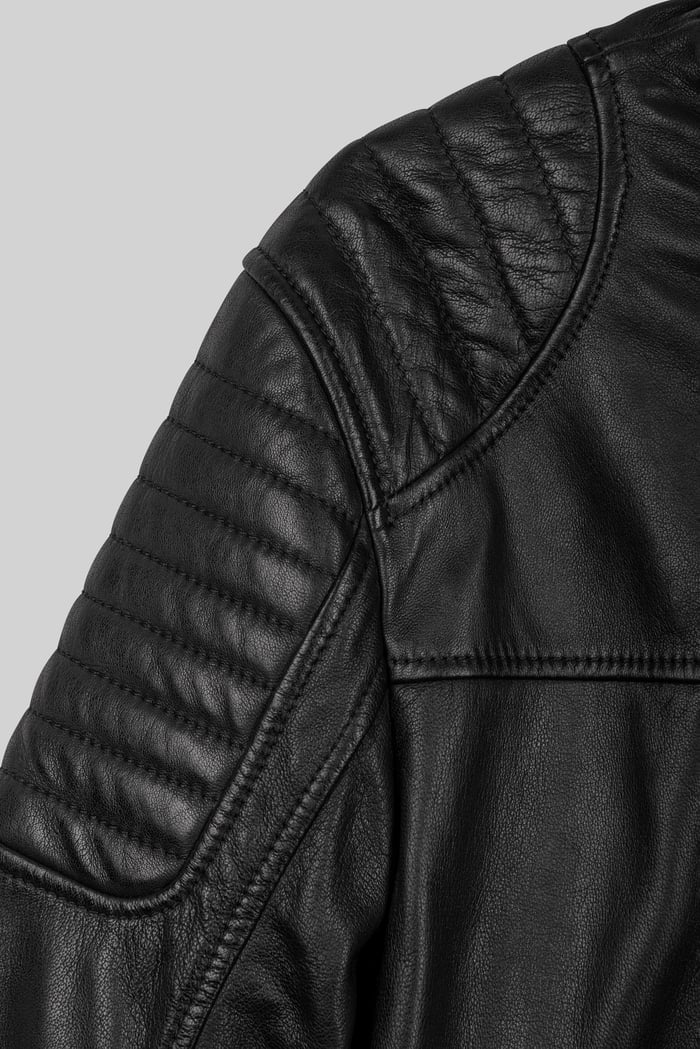 Classic Mens Premium Leather Jacket