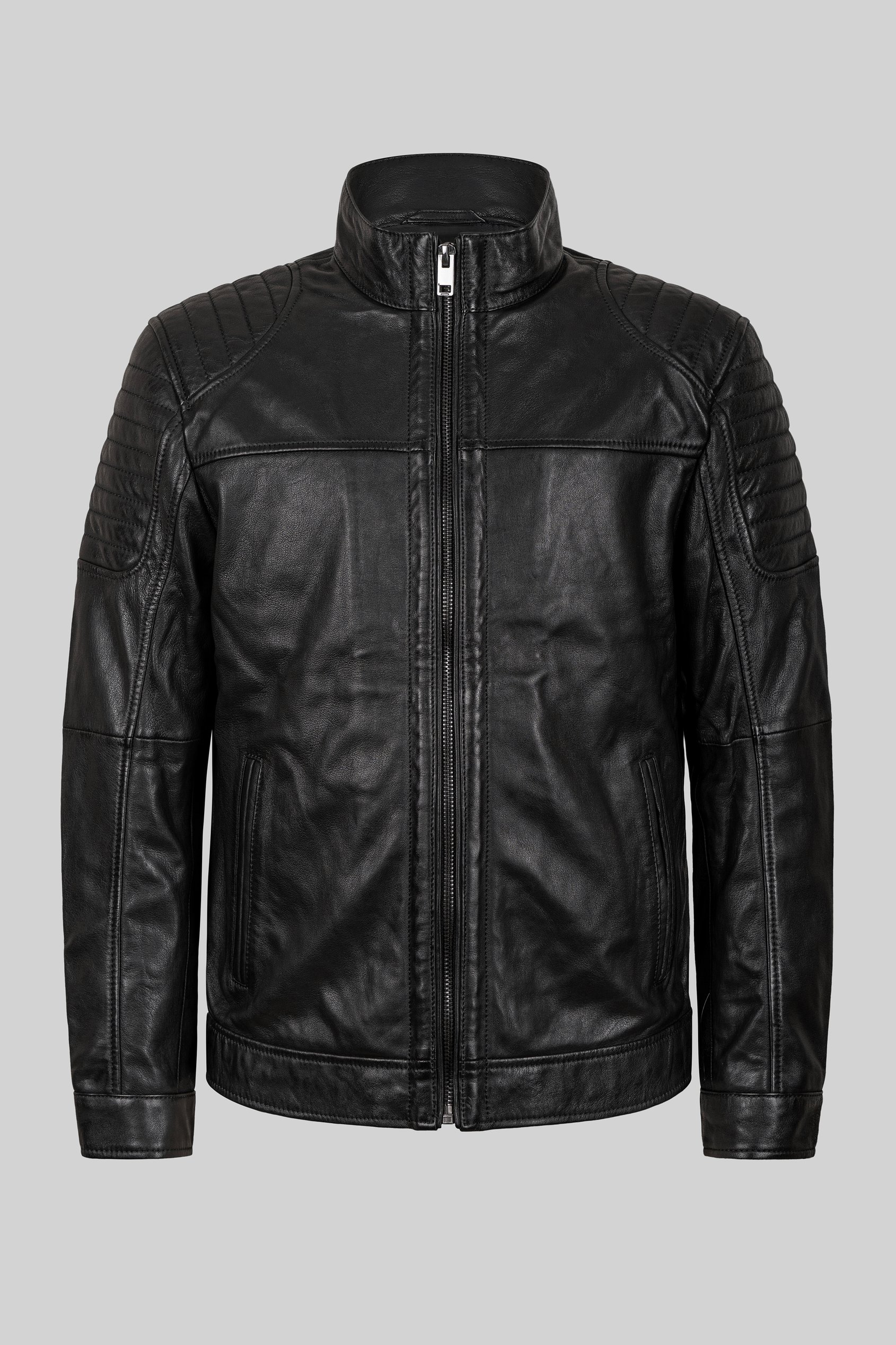 Classic Mens Premium Leather Jacket
