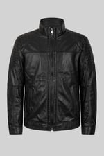 Classic Mens Premium Leather Jacket