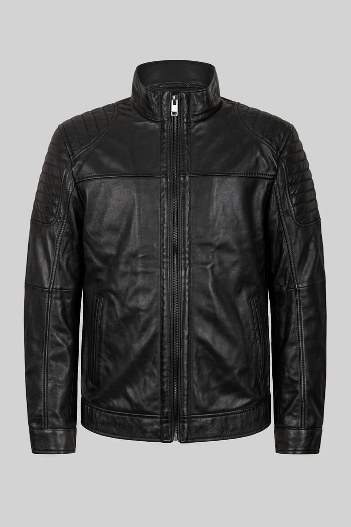 Classic Mens Premium Leather Jacket