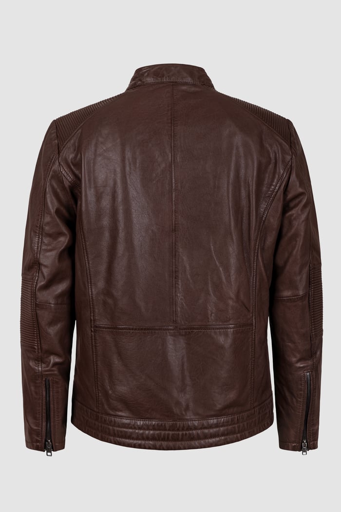 Mens Premium Biker Leather Jacket