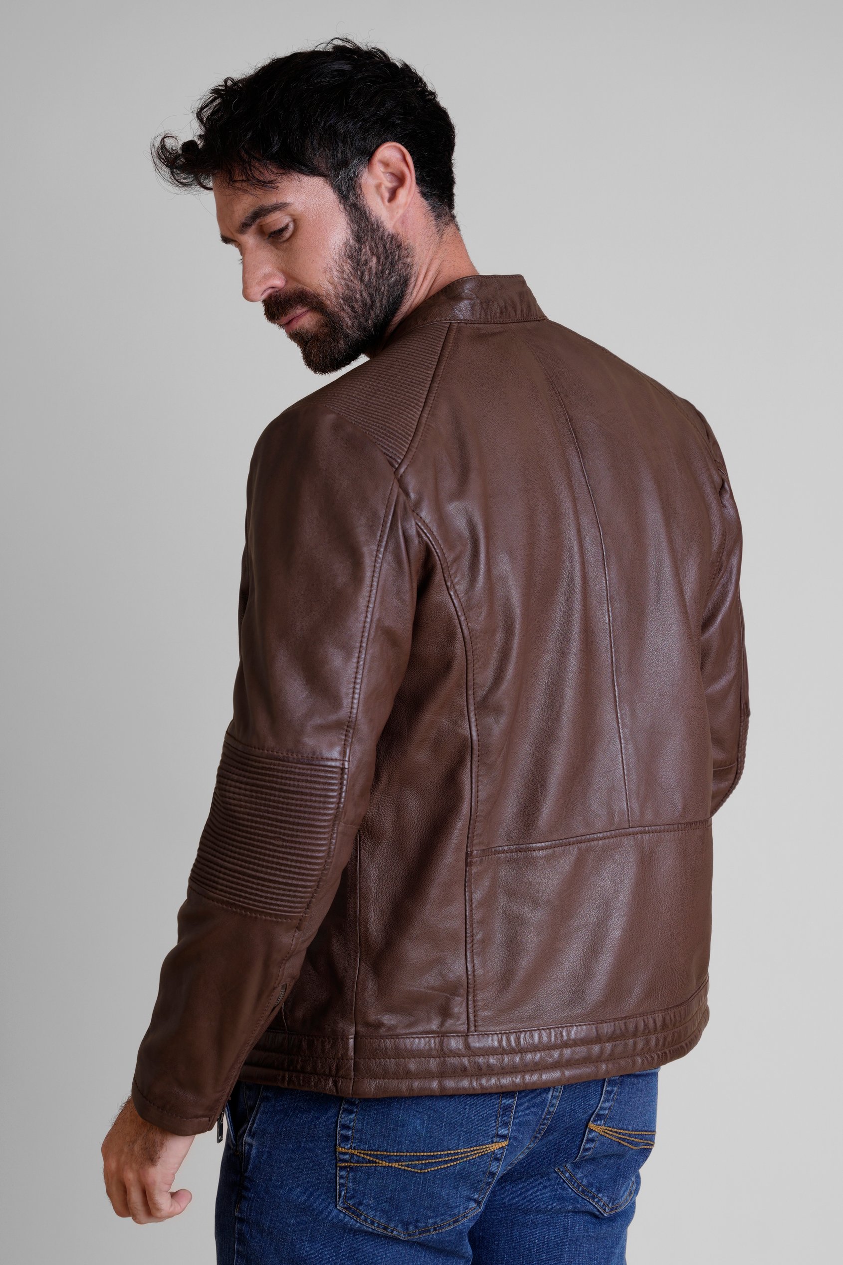 Mens Premium Biker Leather Jacket