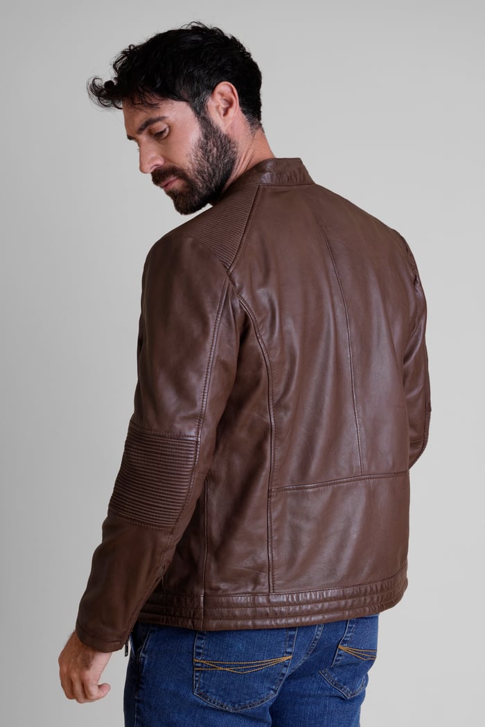 Mens Premium Biker Leather Jacket