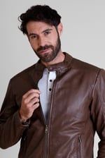 Mens Premium Biker Leather Jacket