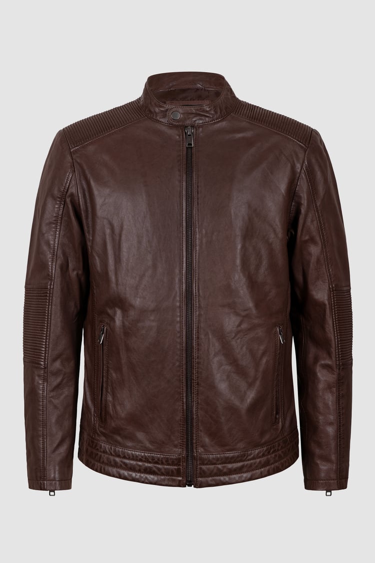 Mens Premium Biker Leather Jacket