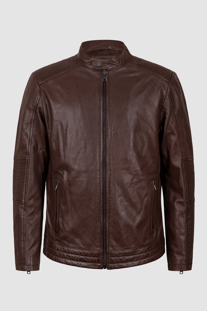 Mens Premium Biker Leather Jacket