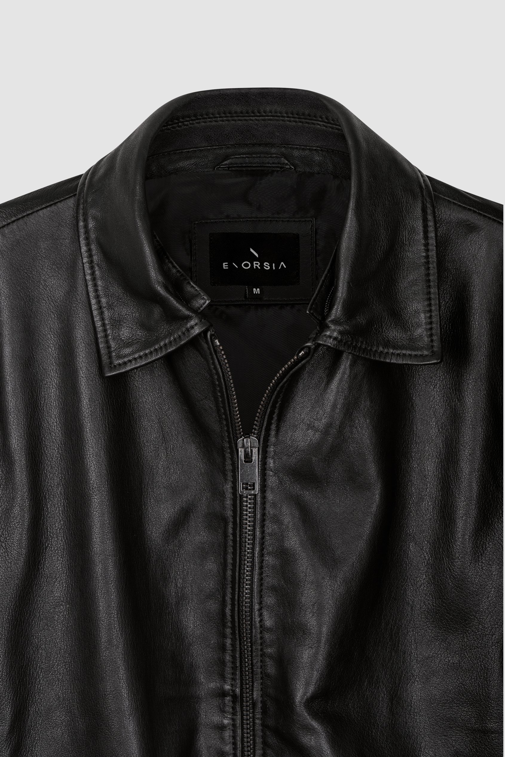 Mens Detachable Borg Collar Genuine Leather Jacket Mens Detachable Borg Collar Genuine Leather Jacket