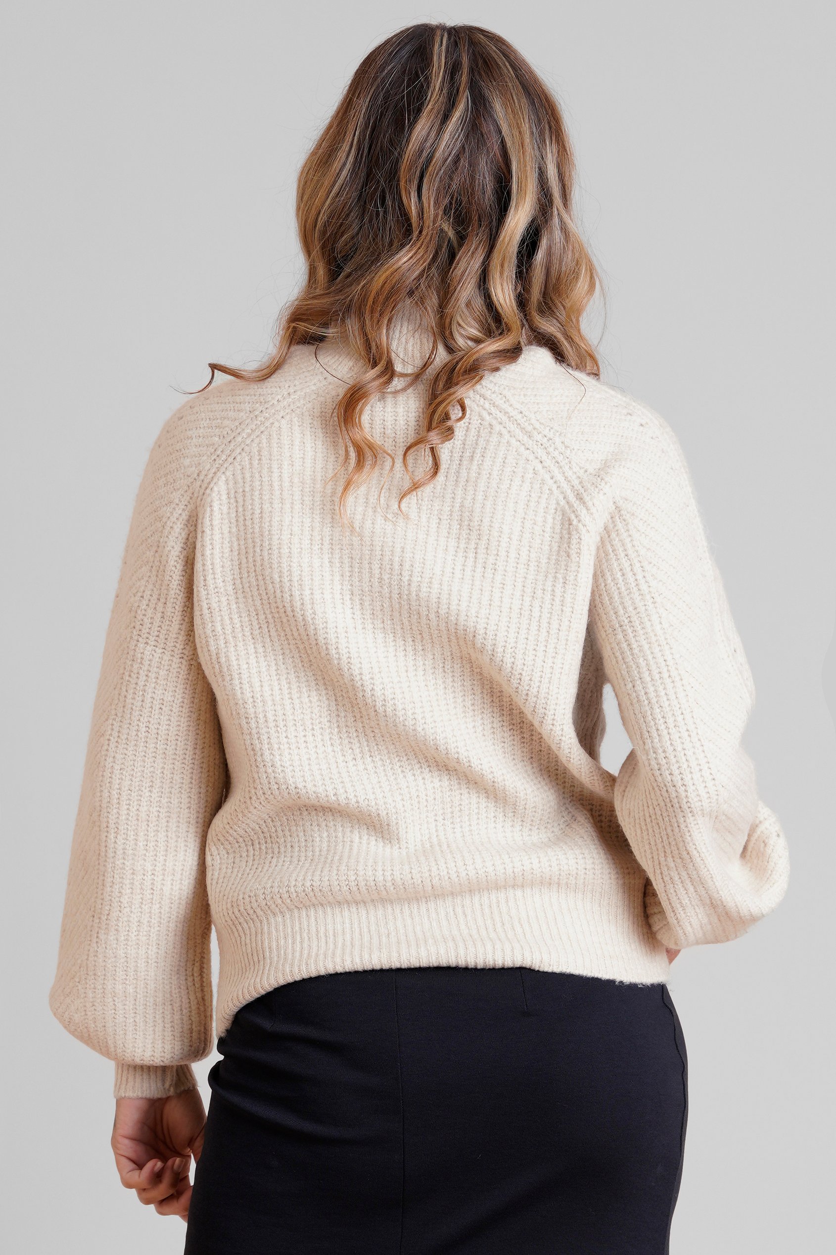 Womens Funnel Neck Jumper