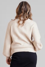 Womens Funnel Neck Jumper