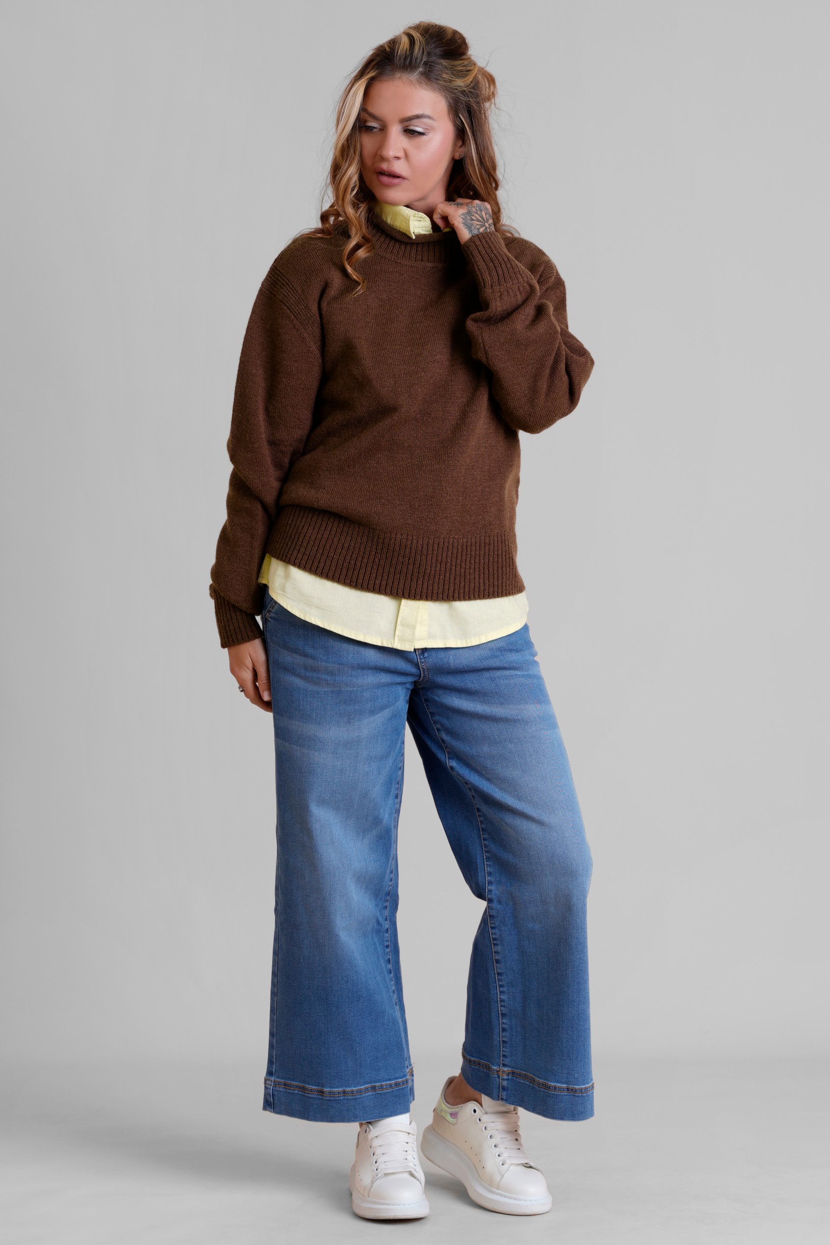 Womens Crew Neck Jumper
