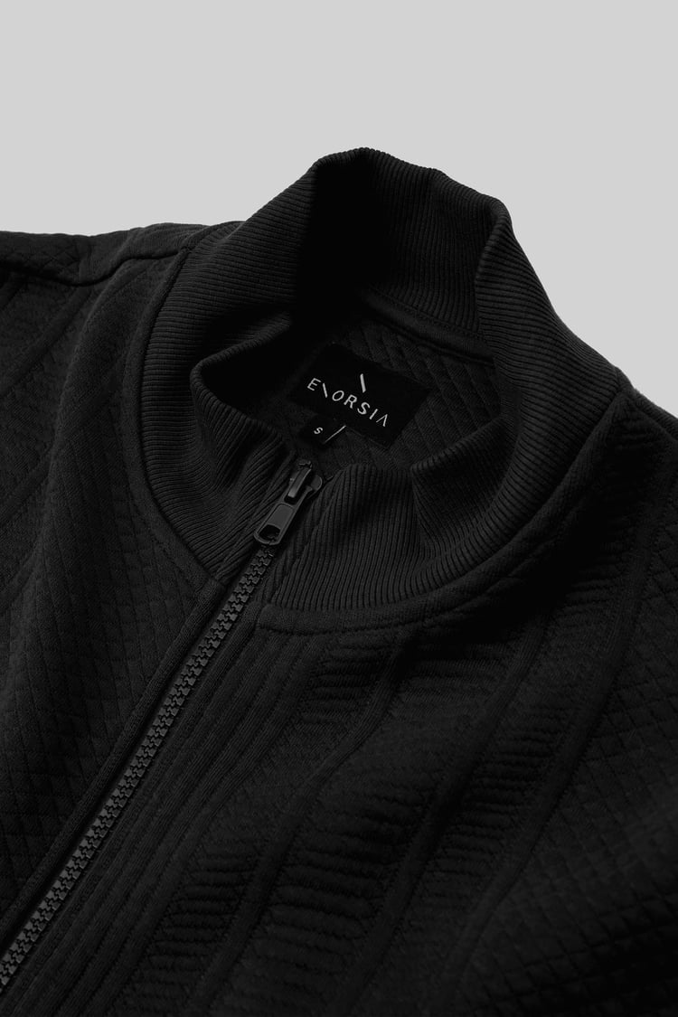 Mens Premium Texture Jersey Jacket