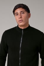 Mens Premium Texture Jersey Jacket