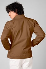 Mens Stretch Twill Harrington Jacket