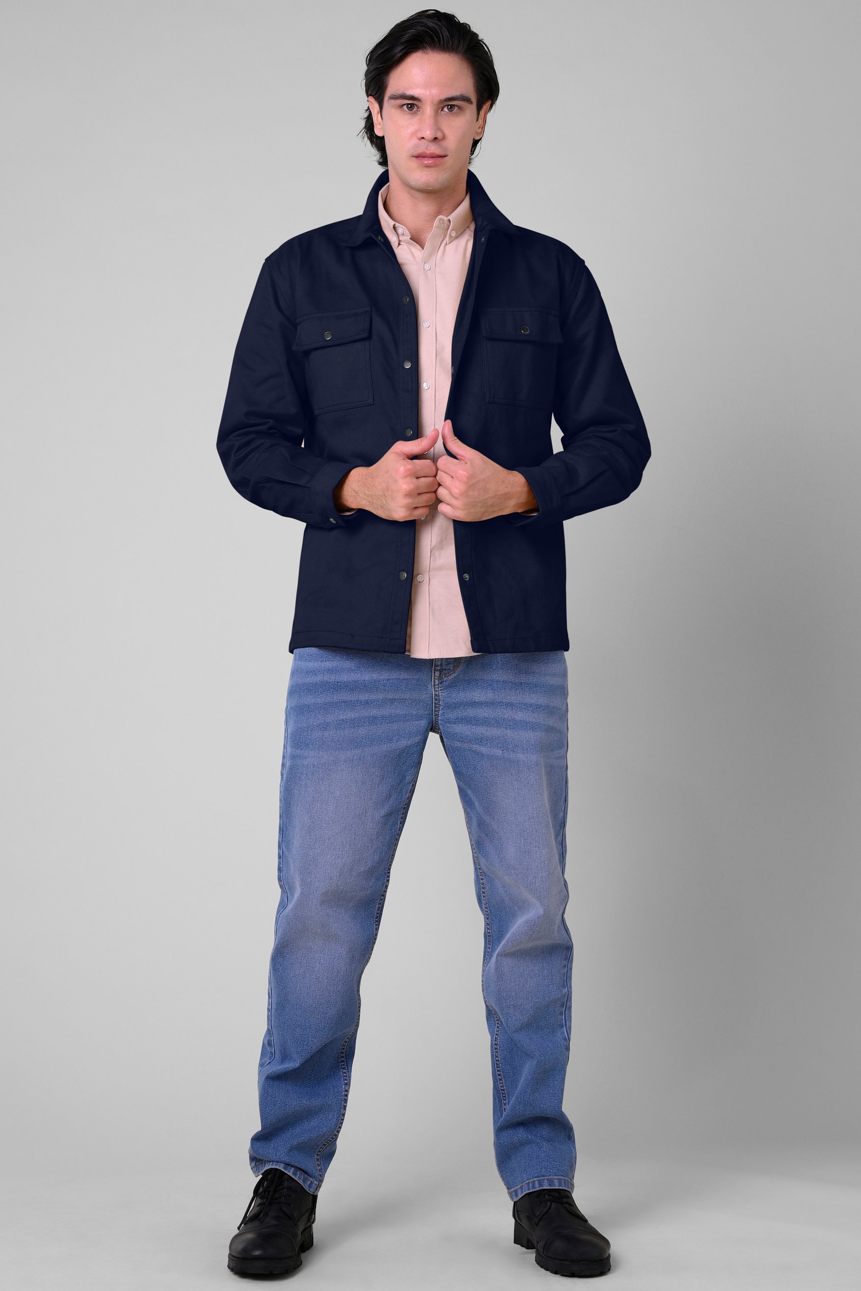 Men's Premium Twill Shacket