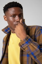 Men's Tartan Check Flannel Shacket