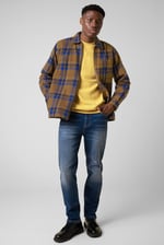Men's Tartan Check Flannel Shacket