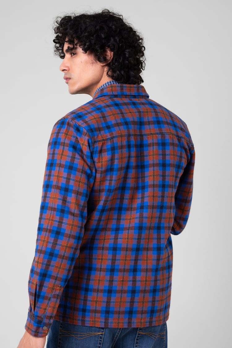 Men's Tartan Check Flannel Shacket