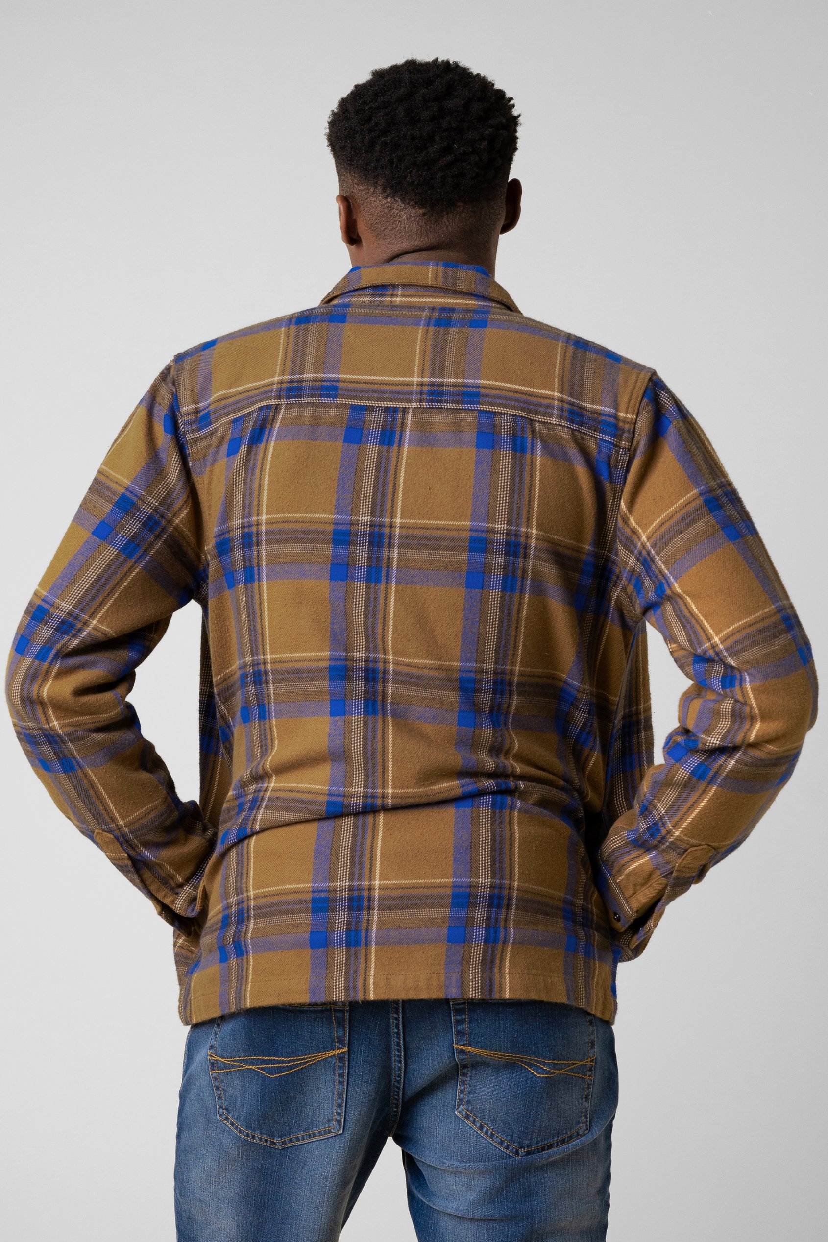Men's Tartan Check Flannel Shacket