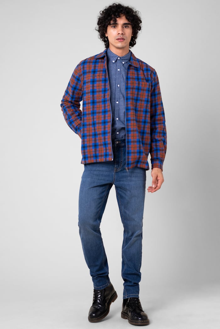 Yarn Dyed Flannel Shacket