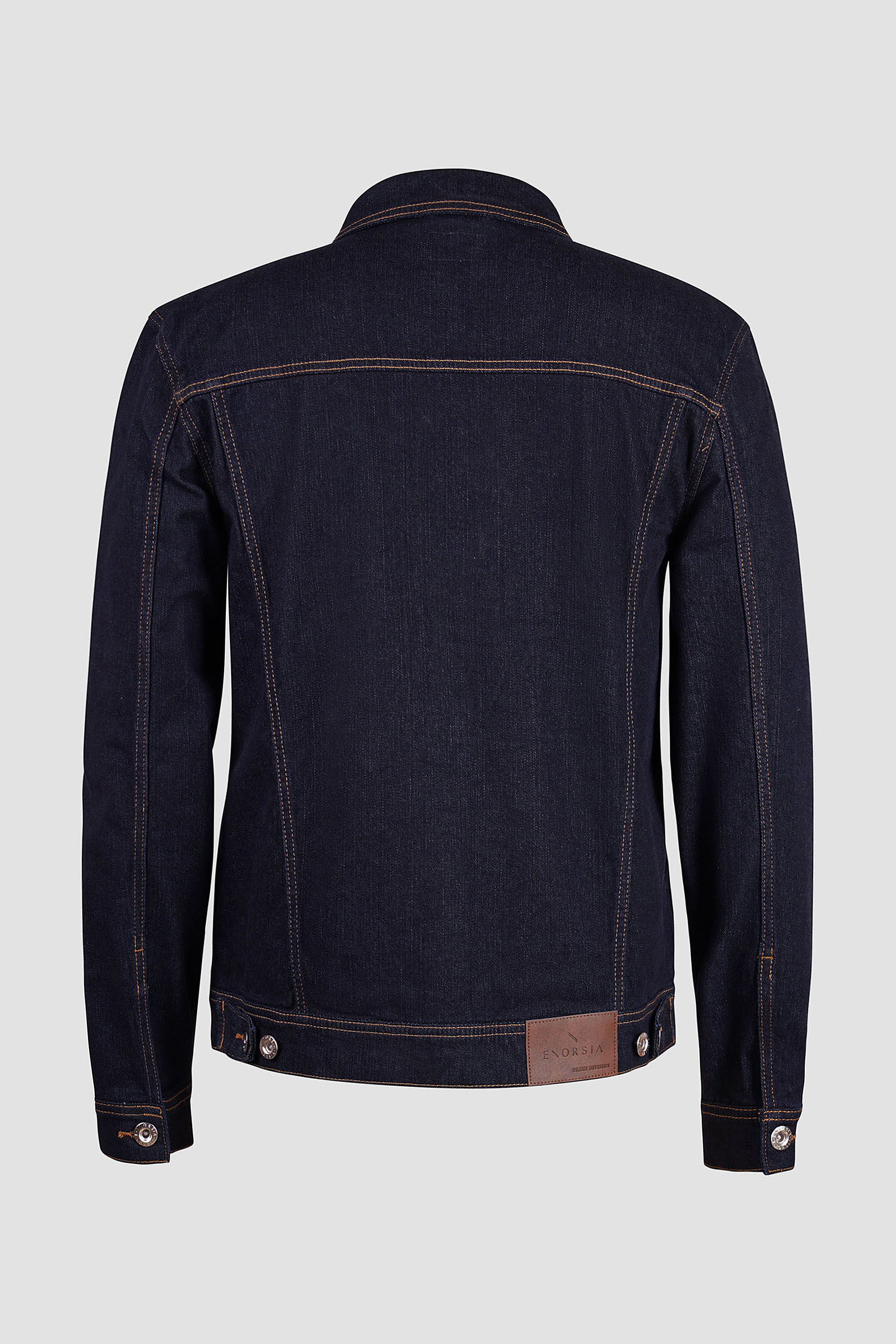 Long Sleeve Raw Denim Jacket