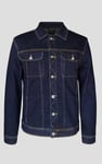 Long Sleeve Raw Denim Jacket