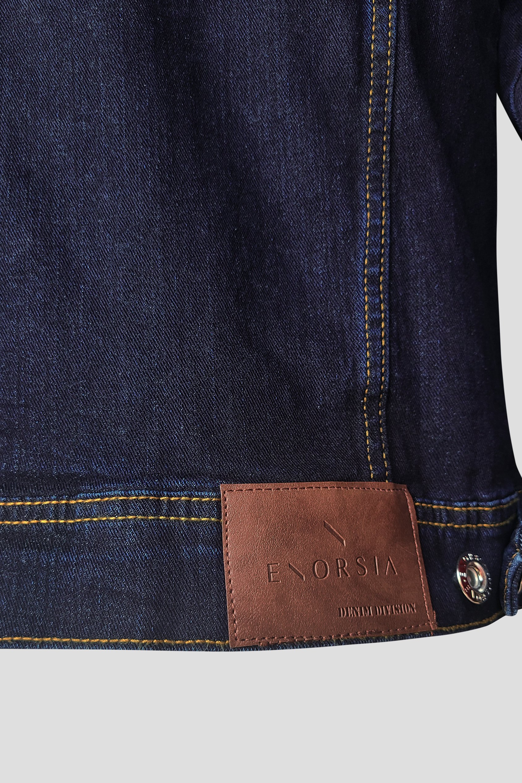 Long Sleeve Raw Denim Jacket