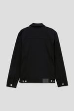 Mens Regular Fit Black Denim Jacket