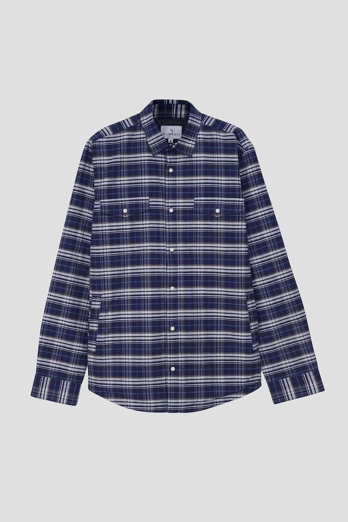Light Padded Check Over Shirt