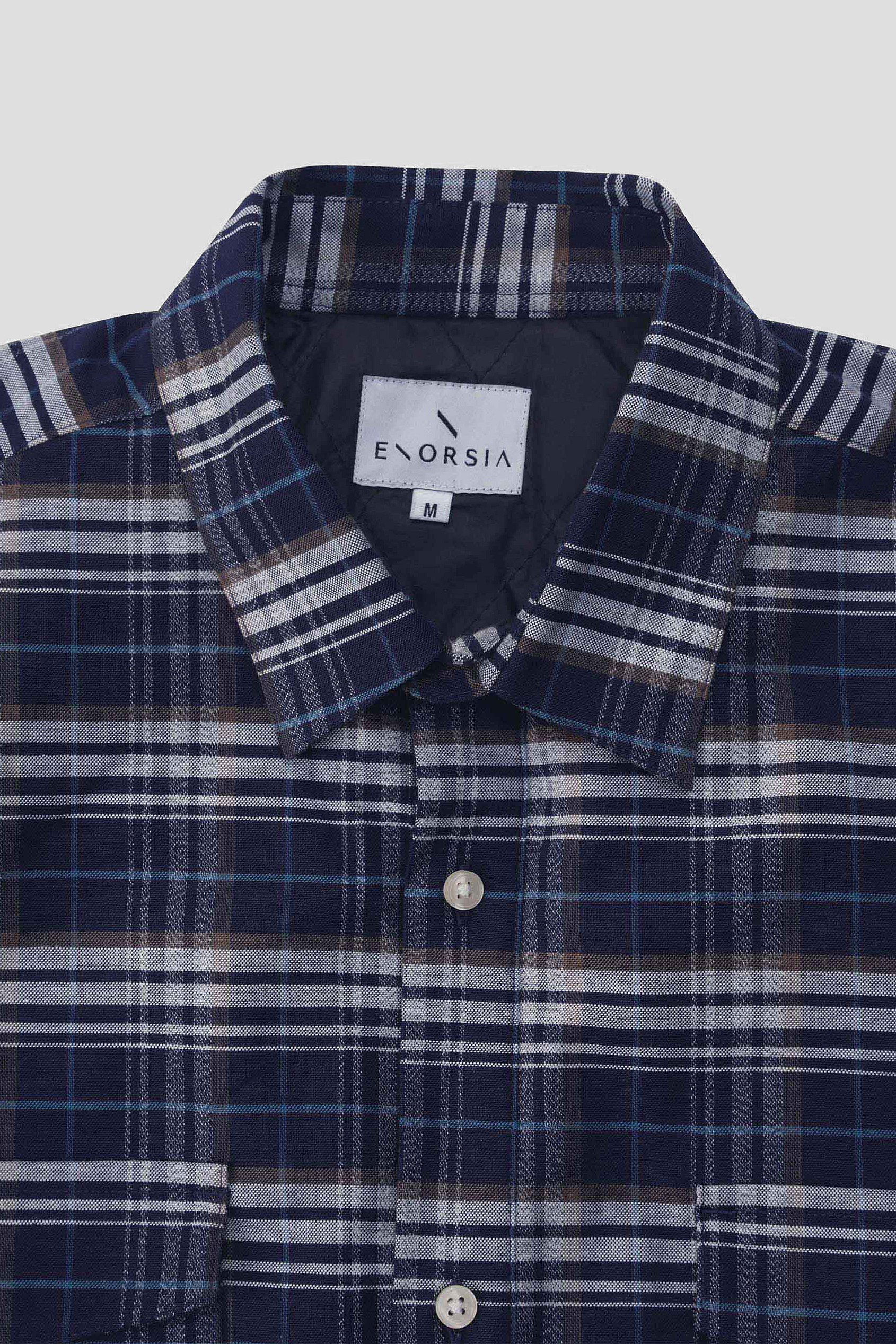 Light Padded Check Over Shirt