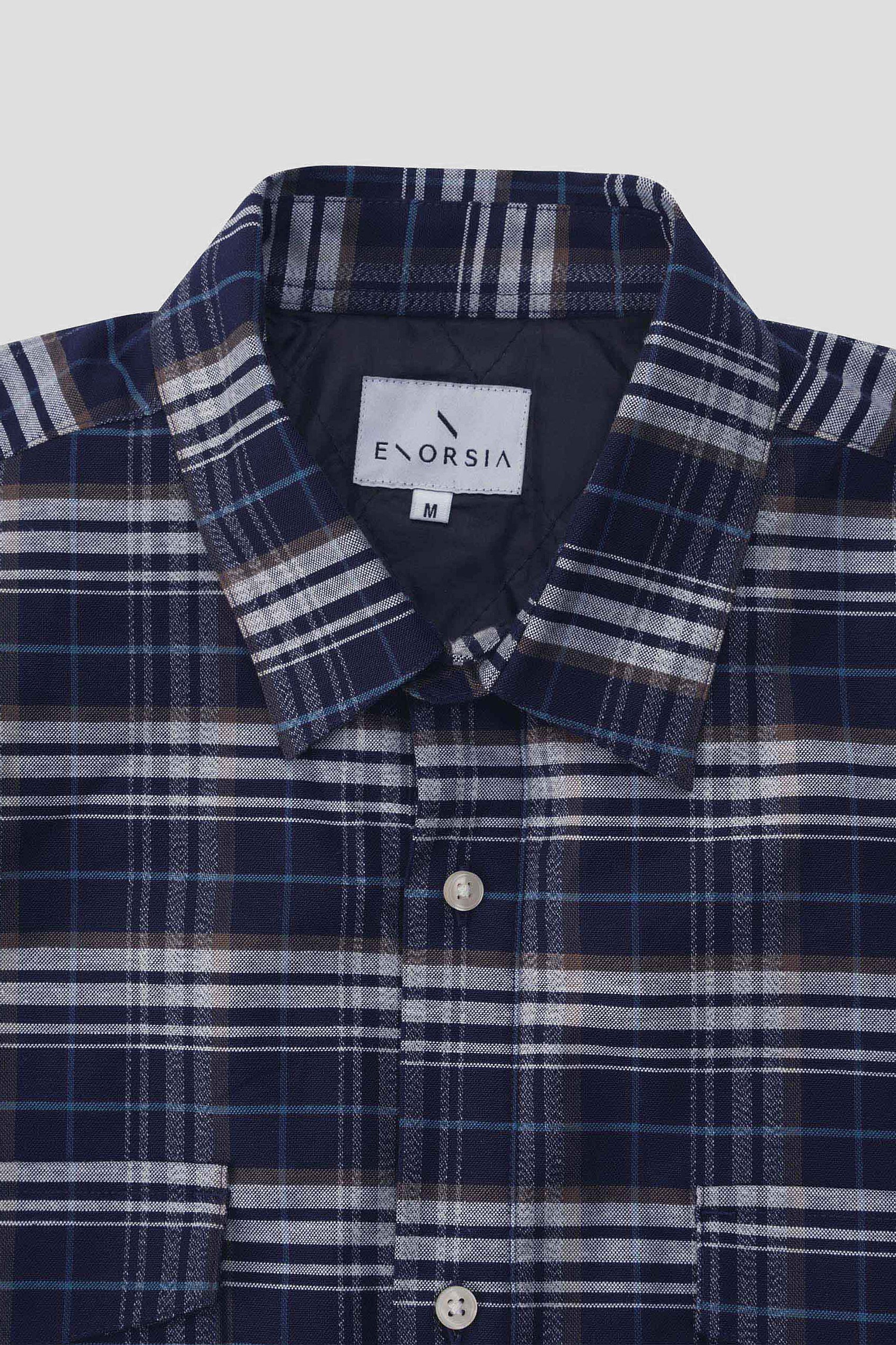 Light Padded Check Over Shirt