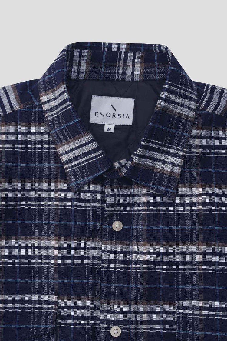 Light Padded Check Over Shirt
