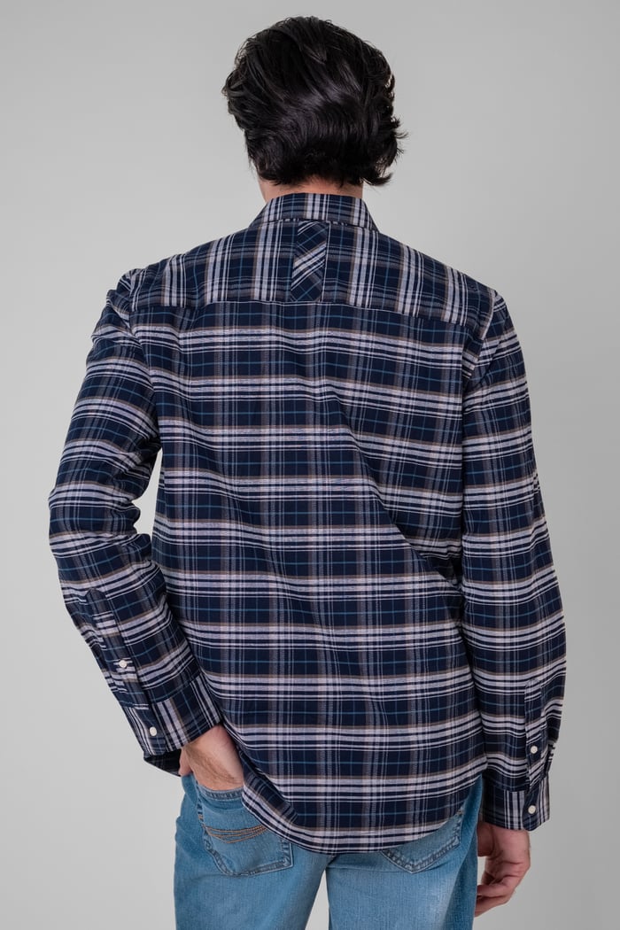 Light Padded Check Over Shirt