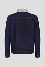 Men's Borg Lined 100% Cotton Denim Jacket