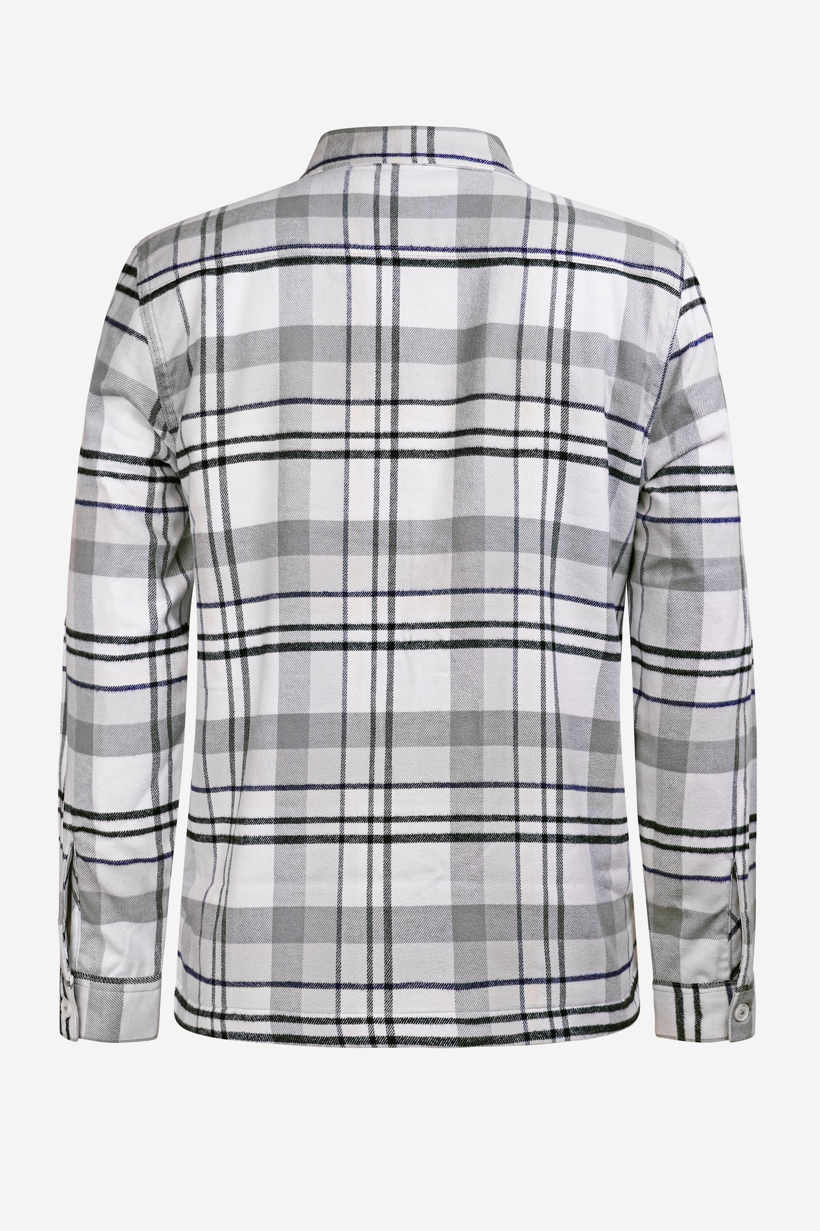 Borg Lined Plaid Check Shacket