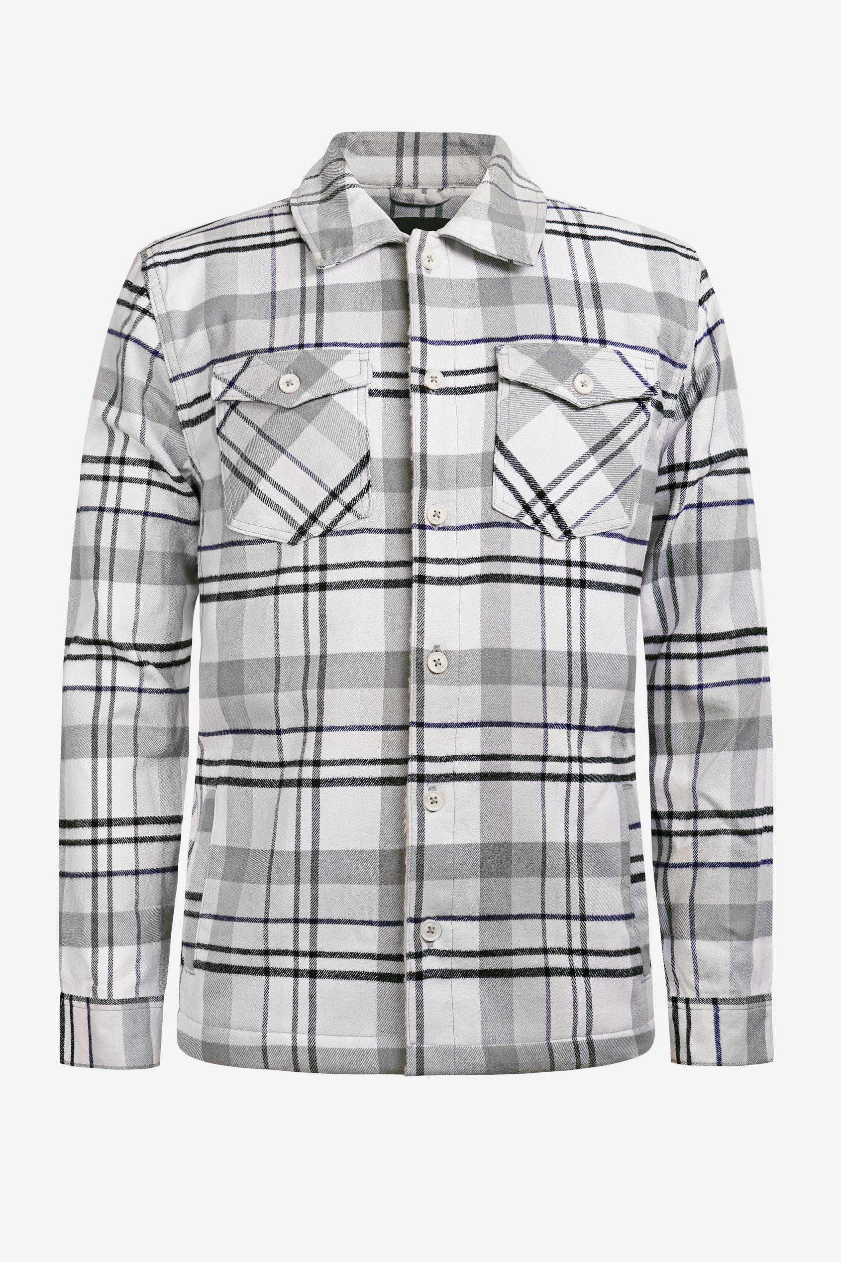 Men's Heritage Plaid Borg Lined Shacket