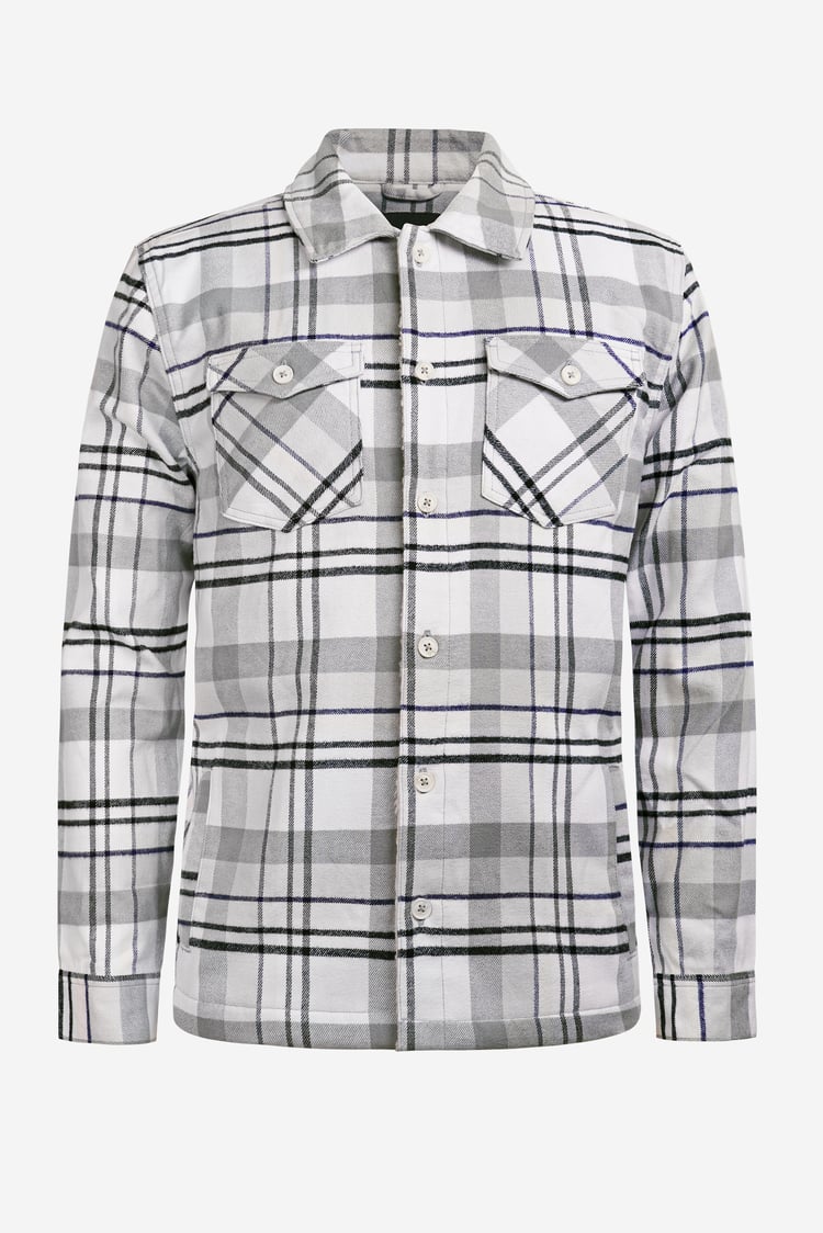 Men's Heritage Plaid Borg Lined Shacket