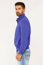 Funnel Neck Zip Through Sweatshirt