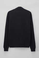 Funnel Neck Zip Through Sweatshirt