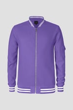 Heavy Waffle Bomber Jacket