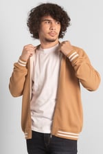 Heavy Waffle Bomber Jacket