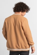 Heavy Waffle Bomber Jacket