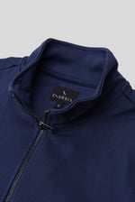 Elbow Patch Half Zip Sweatshirt