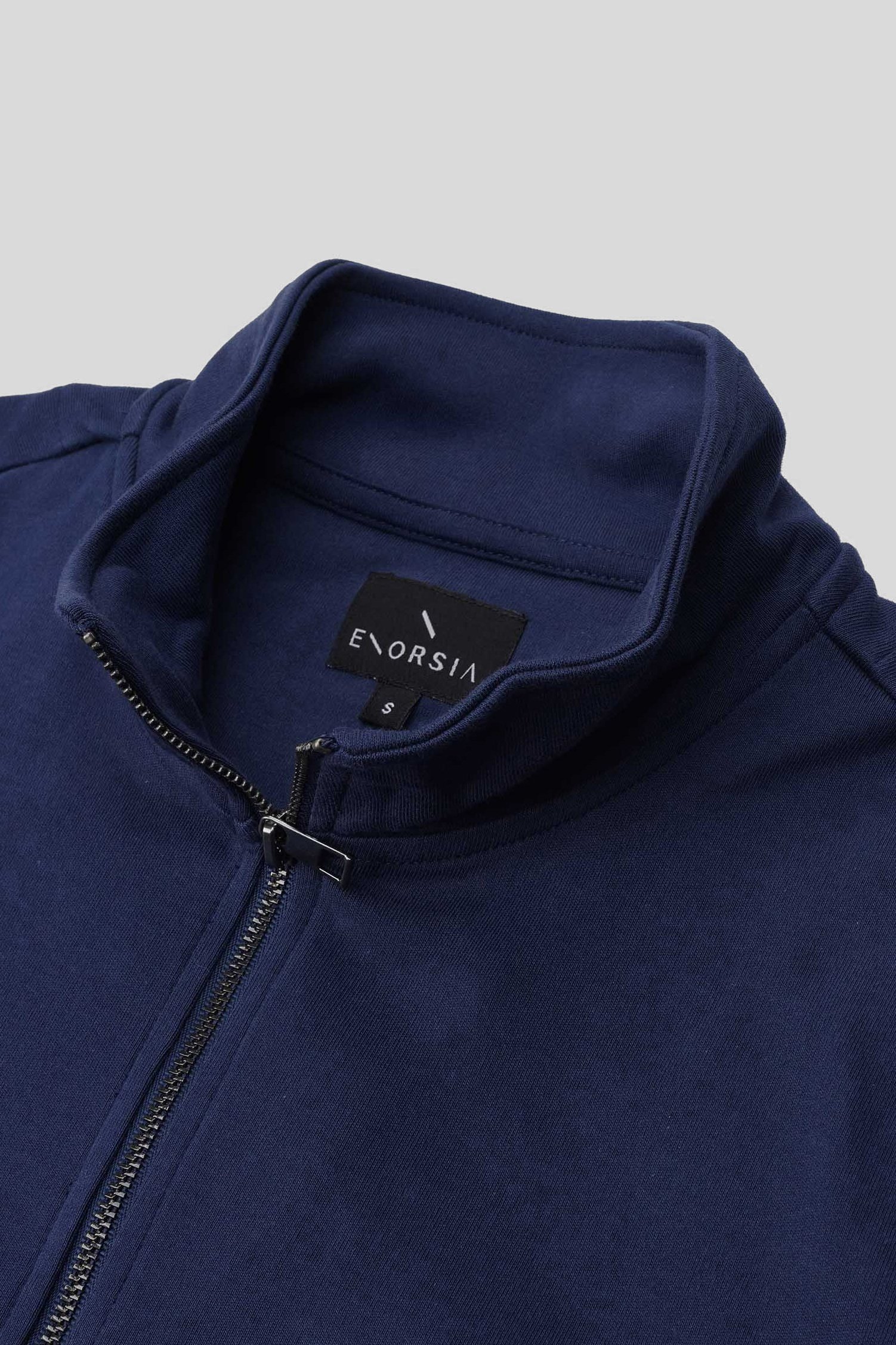 Elbow Patch Half Zip Sweatshirt