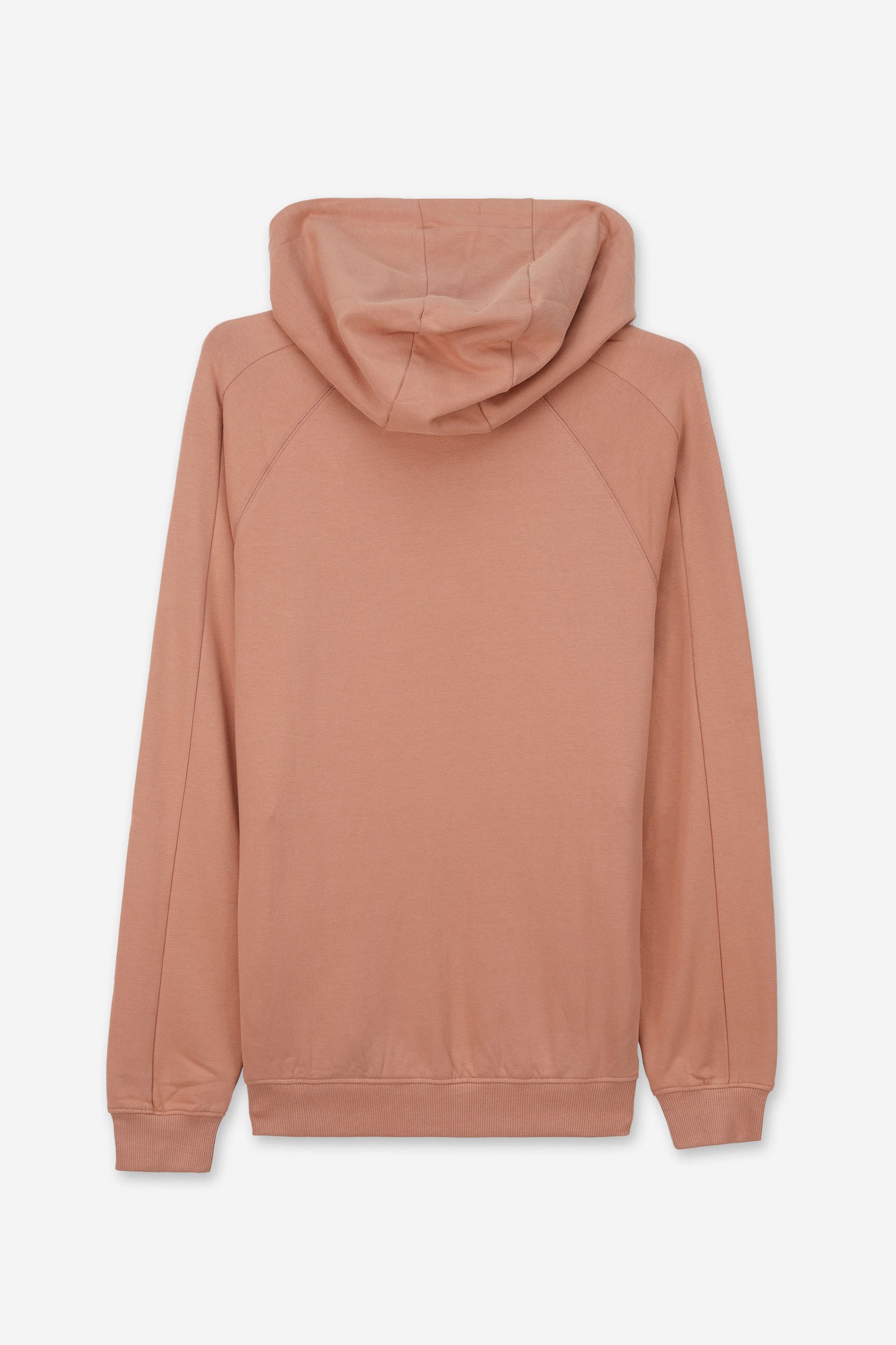 Raglan Sleeve Chest Print Hoodie