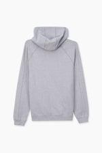 Raglan Sleeve Chest Print Hoodie