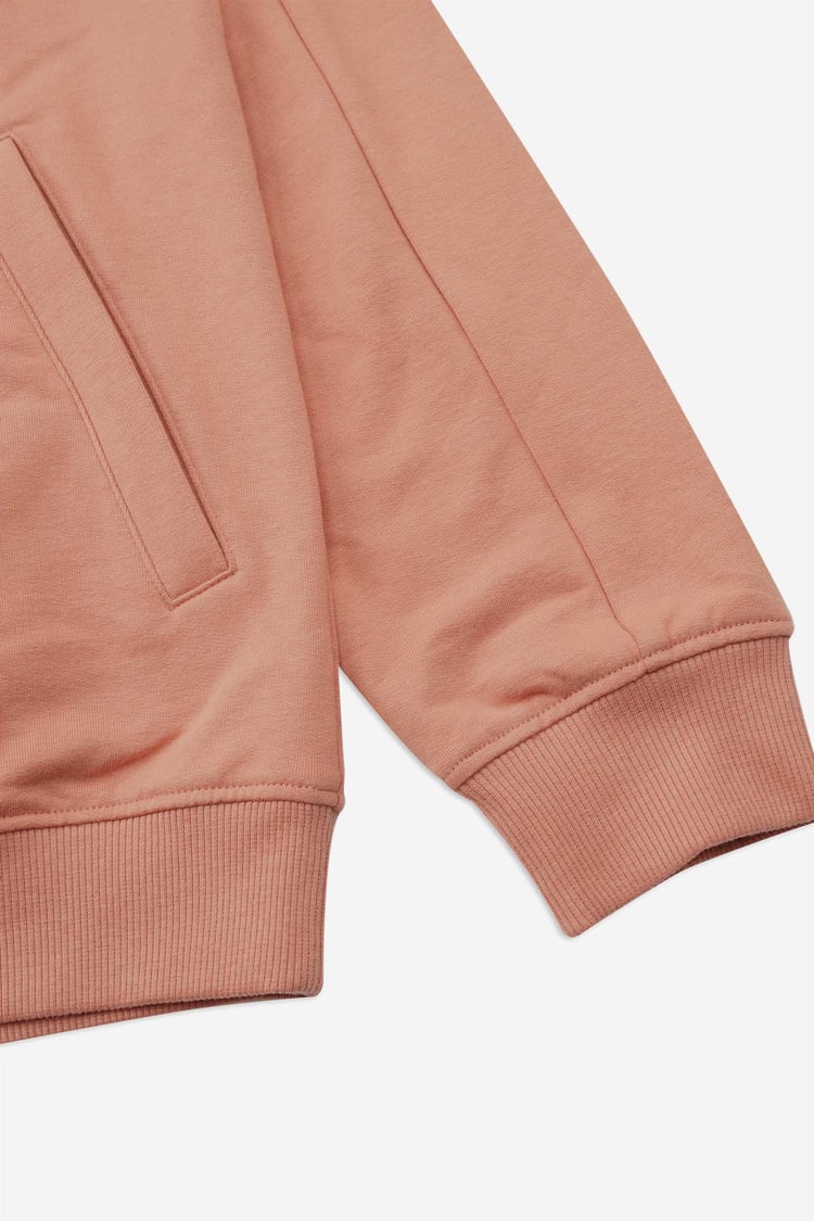 Raglan Sleeve Chest Print Hoodie